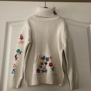 Adorable Turtle Neck Sweater with Cute Designs